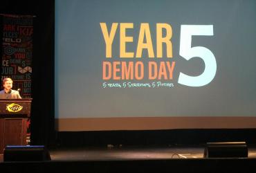 Presentation Slide that says Year Demo Day 5